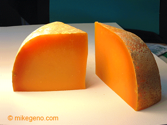 Animated Painting Progression of Mimolette 2, original artwork by Mike Geno