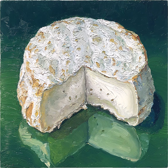 Camembert Di Bufala, original artwork by Mike Geno