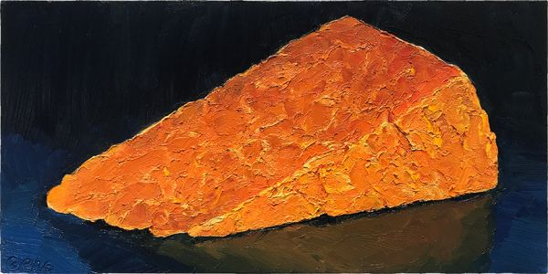 Sparkenhoe Red Leicester, original artwork by Mike Geno