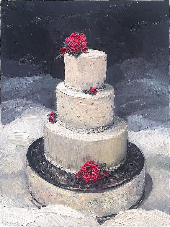 Wedding Cake, original artwork by Mike Geno