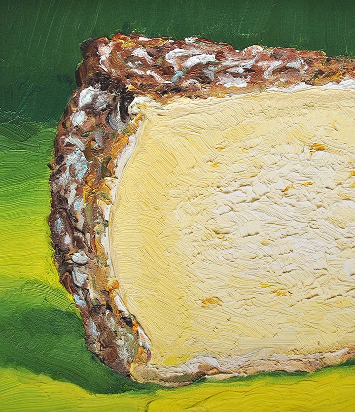 Andante Raw Goat Round cheese portrait by Mike Geno