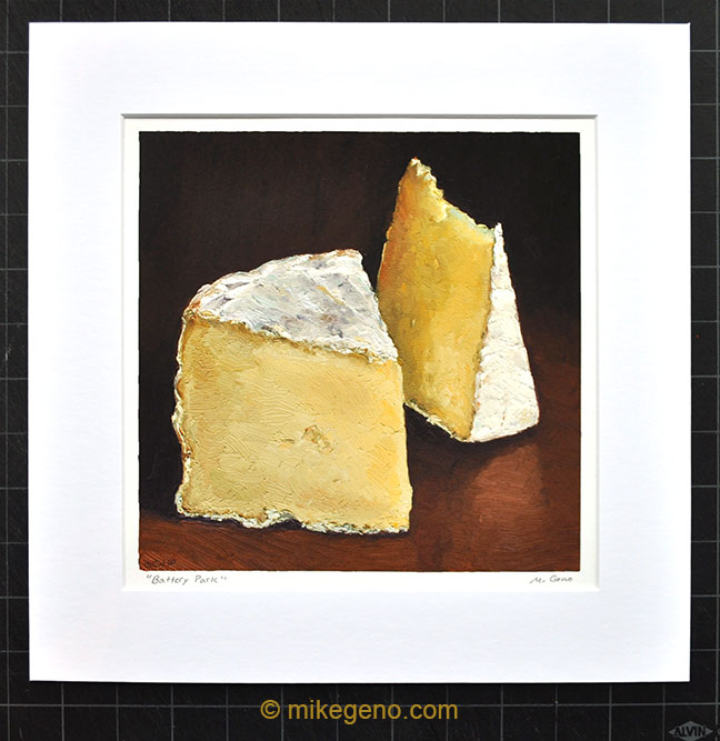 Battery Park cheeseportrait print by Mike Geno