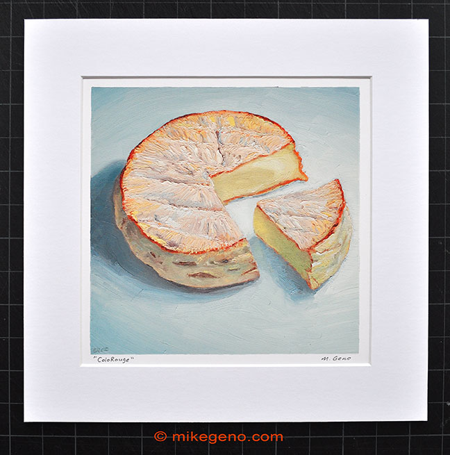 ColoRouge cheese portrait by Mike Geno