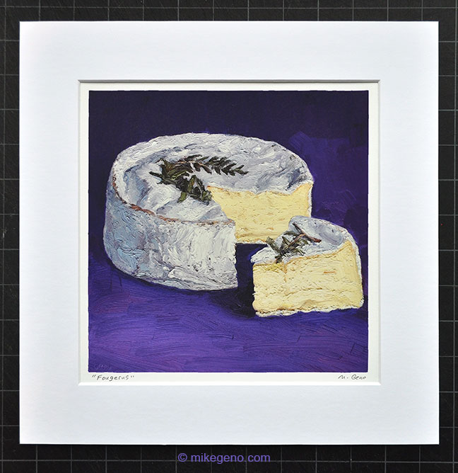 Fougerus cheese portrait by Mike Geno