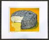 matted print of Manzano Blue Moon