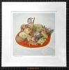 matted print of Littleneck Clams