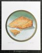 Cheese Wedge plaque painting print