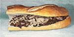 poster sized print of Philadelphia Cheesesteak