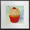 matted print of Toasted Coconut Cupcake