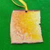 Manchego cheese portrait ornament