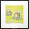 matted print of Shrimp Tempura Roll