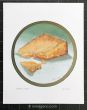 Cheese Wedge plaque painting print