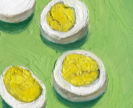 Image 3 of print of Hardboiled Egg, original artwork by Mike Geno