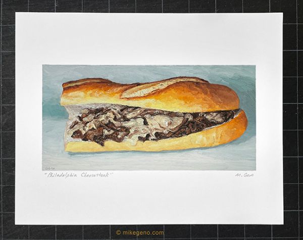 Image 3 of Philly Food Print Pack, original artwork by Mike Geno